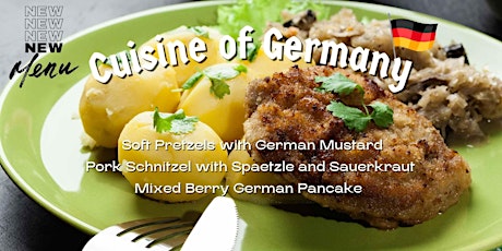 Immagine principale di Cuisine of Germany  - May 11 