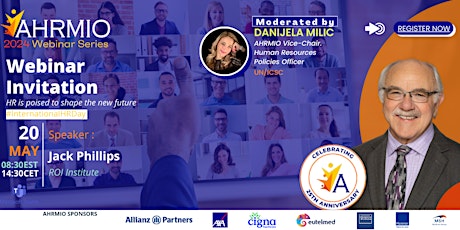 AHRMIO Webinar: HR is Poised to Shape The New Future