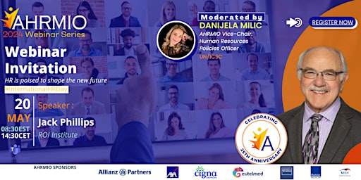 AHRMIO Webinar: HR is Poised to Shape The New Future primary image