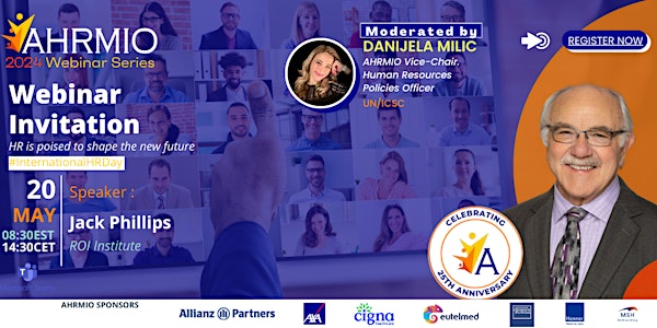 AHRMIO Webinar: HR is Poised to Shape The New Future