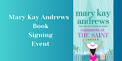 Image principale de Mary Kay Andrews Book Signing Event
