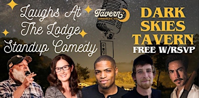 Immagine principale di Laughs at the Lodge Standup Comedy Night - Karaoke Afterparty 9pm-Midnight 