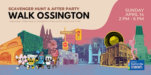 Walk Ossington: Scavenger Hunt & After Party primary image