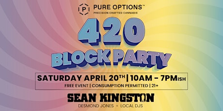 Pure Options 420 Block Party