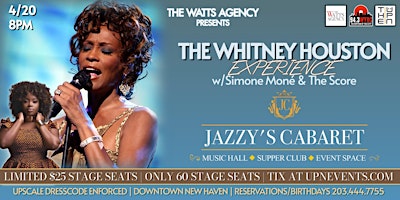 Primaire afbeelding van The Watts Agency Presents The Whitney Houston Experience