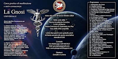 Hauptbild für Corso di Meditazione e Gnosi a Pisa-Inizio nuovo Corso ottobre 2024