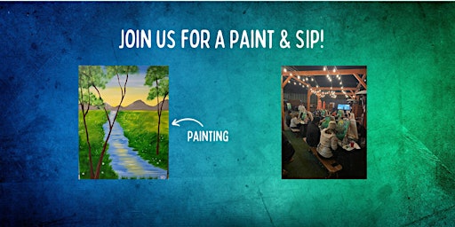 Primaire afbeelding van Paint & Sip - Spring Landscape