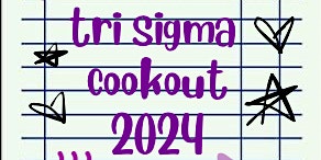 Hauptbild für Tri Sigma Cookout