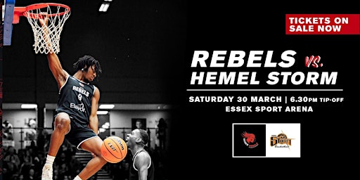 Primaire afbeelding van Essex Rebels NBL D1 Men vs Hemel Storm