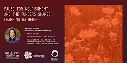 Funders Shared Learning Gathering April 18 & Pre-Gathering Session April 17  primärbild