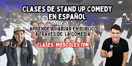 Curso en Español de Stand Up Comedy - Miércoles Toronto