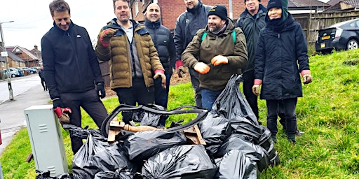 Chairborough nature reserve big clear-up *NB STEEP SLOPE* primary image