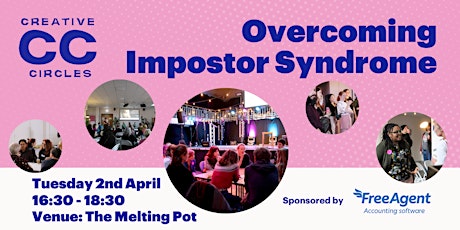 Imagem principal do evento Creative Circles: Overcoming Impostor Syndrome