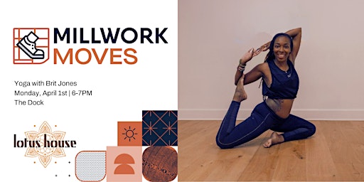 Imagen principal de Millwork Moves | Yoga with Brit Jones