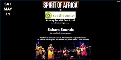 Spirit of Africa 2024 Presents ... Sahara Sounds primary image