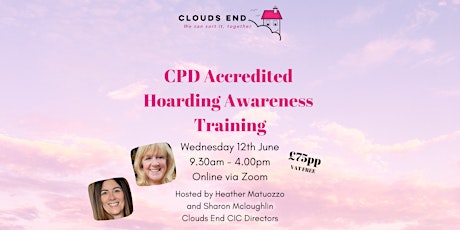 Hauptbild für CPD Accredited Hoarding Awareness Training - Full Day Course