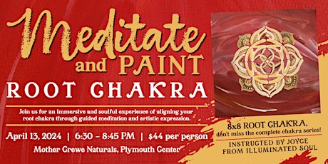 Meditate and Paint Nite - Root Chakra