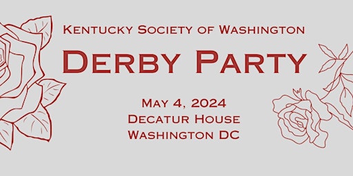 Image principale de The Kentucky Society of Washington's 41st Annual Derby Party