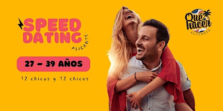 Speed Dating Alicante | 27 - 39 años