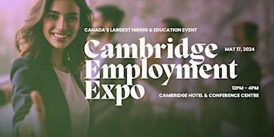 Primaire afbeelding van Job Fair | Cambridge Employment Expo