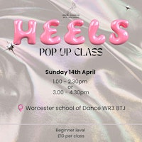 Primaire afbeelding van (WRC)- Heels pop up class- 3.00 -4.30pm