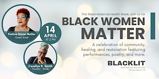 Black Maternal Health Week | Celebrating Black Women primary image