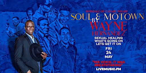 Imagem principal do evento Wayne Hernandez | Soul & Motown