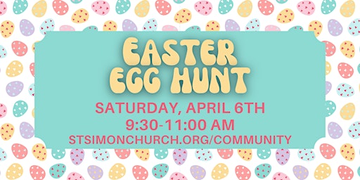 Image principale de St. Simon Easter Egg Hunt 2024