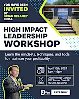 Hauptbild für High Impact Leadership Workshop