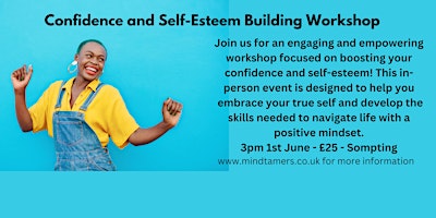 Confidence and Self-Esteem Building Workshop primary image