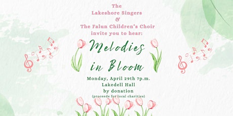 Melodies in Bloom- Spring Choir Concert