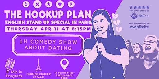 Hauptbild für The Hookup Plan | English Stand-Up Comedy in Paris