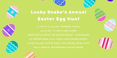 Lucky Snake's Annual Easter Egg Hunt primary image