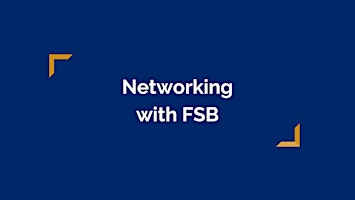 Imagem principal do evento Networking with FSB