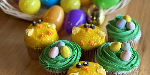 Easter Cupcake Decorating at Clarksburg Cider primary image