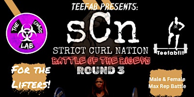 Imagen principal de Teefab Presents: SCN Battle of the Biceps- Round 3