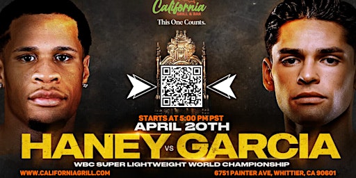 DAZN: Devin Haney vs. Ryan Garcia primary image