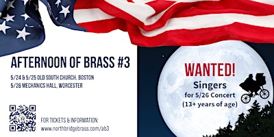 Imagem principal de Afternoon of Brass #3 : WORCESTER : Memorial Weekend Spectacular!