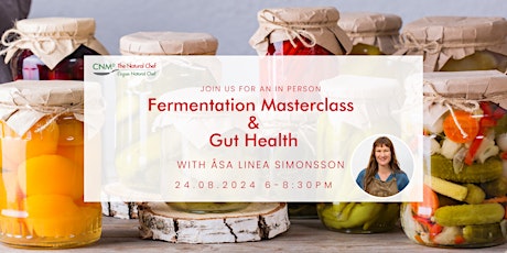 Fermentation Masterclass (Natural Chef) - In Person at CNM London  primärbild