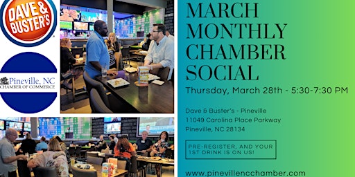 March Chamber Social primary image