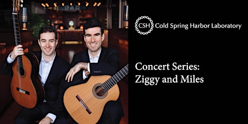 Imagem principal do evento CSHL Concert Series- Ziggy & Miles, acoustic guitar duo