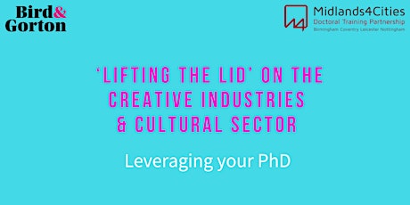 ‘Lifting the Lid’ on the Creative Industries & Cultural Sector primary image