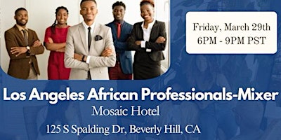 Los Angeles African Professionals Mixer primary image