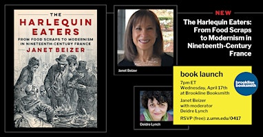 Imagen principal de Janet Beizer with Deidre Lynch: The Harlequin Eaters