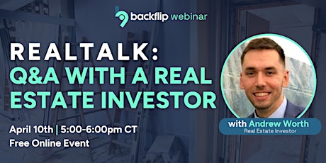 RealTalk: Live Q&A with a Real Estate Investor