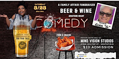 Imagen principal de Comedy - Beer & Wine Bash