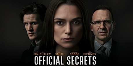 Official Secrets (political thriller) starring Keira Knightley