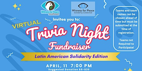 WFP Solidarity Collective Trivia Night