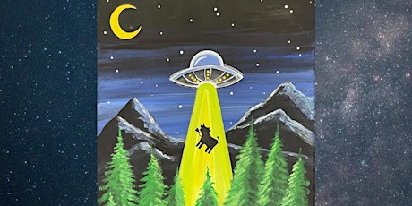 UFO Painting Class at Ratchet Brewing in Salem