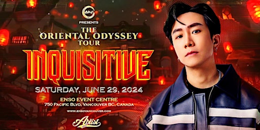 Imagem principal do evento INQUISITIVE - THE ORIENTAL ODYSSEY TOUR